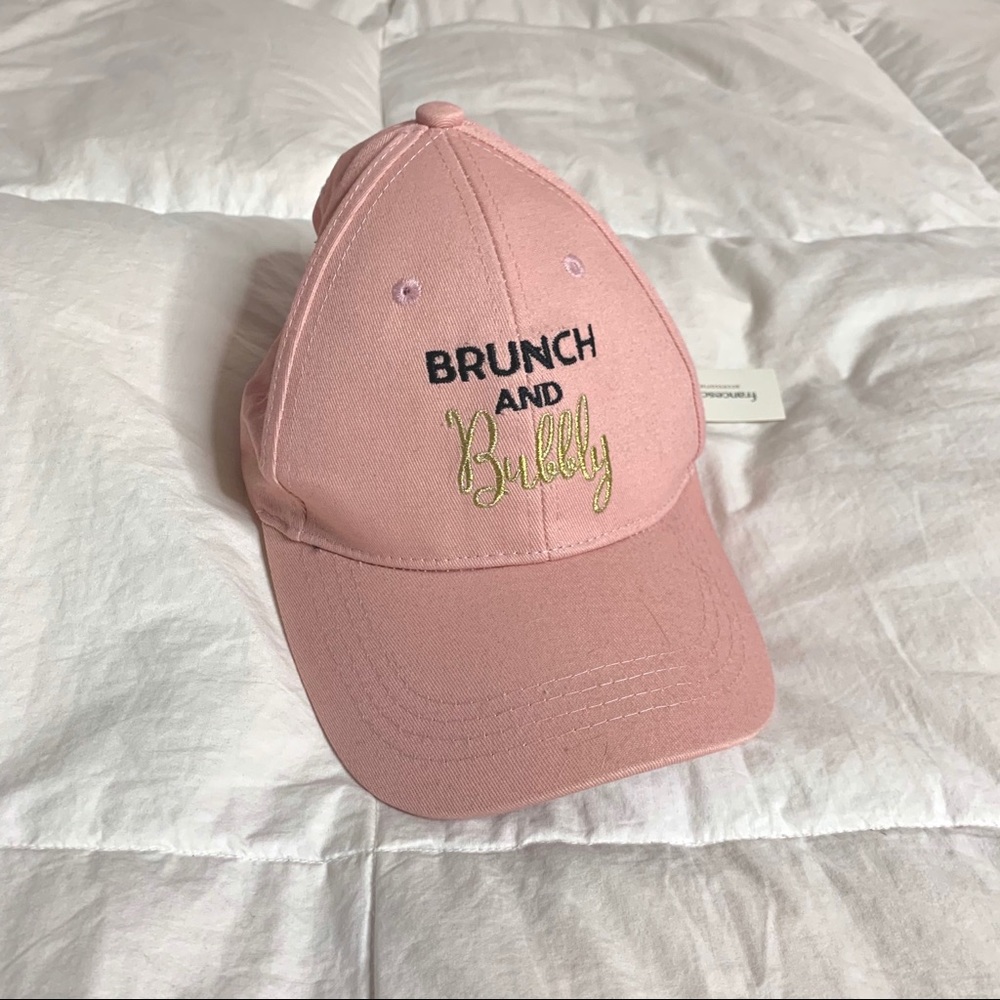 NWT Francesca’s pink hat